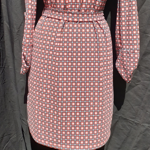 Lucky Brand Boho Printed Midi Dress Sz. M - Picture 5 of 6